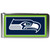 Seattle Seahawks Steel Logo Money Clips