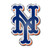 New York Mets Embossed Color Emblem "NY" Alternate Logo