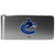 Vancouver Canucks® Steel Money Clip, Logo