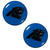 Carolina Panthers Ear Gauge Pair 2G