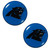 Carolina Panthers Ear Gauge Pair 45G