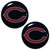 Chicago Bears Ear Gauge Pair 00G