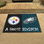 NFL House Divided - Steelers / Eagles House Divided Mat 33.75"x42.5"