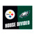 NFL House Divided - Steelers / Eagles House Divided Mat House Divided Multi