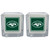 New York Jets Graphics Candle Set