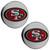 San Francisco 49ers Ear Gauge Pair 00G