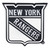 NHL - New York Rangers Chrome Emblem 3"x3.2"