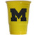 Michigan Wolverines Plastic Game Day Cups