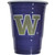 Washington Huskies Plastic Game Day Cups