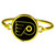 Philadelphia Flyers® Gold Tone Bangle Bracelet