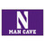 Northwestern University - Northwestern Wildcats Man Cave UltiMat "N" Logo Purple