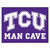 Texas Christian University - TCU Horned Frogs Man Cave All-Star TCU Primary Logo Purple