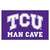 Texas Christian University - TCU Horned Frogs Man Cave UltiMat TCU Primary Logo Purple