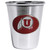 Utah Utes Steel Shot Glass