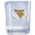 W. Virginia Mountaineers Square Shot Glass