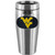 W. Virginia Mountaineers Steel Travel Mug