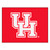 University of Houston - Houston Cougars Man Cave All-Star Interlocking UH Primary Logo Red