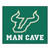 University of South Florida - South Florida Bulls Man Cave Tailgater Bull Primary Logo Green