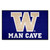 University of Washington - Washington Huskies Man Cave Starter W Primary Logo Purple