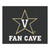 Vanderbilt University - Vanderbilt Commodores Fan Cave Tailgater V Star Primary Logo Black