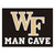 Wake Forest University - Wake Forest Demon Deacons Man Cave All-Star WF Primary Logo Black