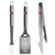 New Jersey Devils® 3 pc Stainless Steel BBQ Set