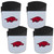 Arkansas Razorbacks Chip Clip Magnet with Bottle Opener, 4 pack