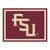 Florida State University - Florida State Seminoles 8x10 Rug Seminole Primary Logo Garnet