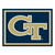 Georgia Tech - Georgia Tech Yellow Jackets 8x10 Rug Interlocking GT Primary Logo Gold