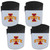 Iowa St. Cyclones Chip Clip Magnet with Bottle Opener, 4 pack