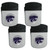 Kansas St. Wildcats Clip Magnet with Bottle Opener, 4 pack