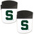 Michigan St. Spartans Chip Clip Magnet with Bottle Opener, 2 pack