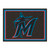 MLB - Miami Marlins 8x10 Rug 87"x117"