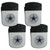 Dallas Cowboys Clip Magnet with Bottle Opener, 4 pack