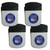 New York Rangers Clip Magnet with Bottle Opener, 4 pack