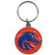 Boise St. Broncos Carved Metal Key Chain