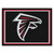 Atlanta Falcons 8x10 Rug Falcon Primary Logo Black