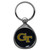 Georgia Tech Yellow Jackets Chrome Key Chain