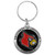 Louisville Cardinals Carved Metal Key Chain
