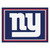 New York Giants 8x10 Rug "NY" Logo Dark Blue