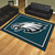 Philadelphia Eagles 8x10 Rug Eagle Head Primary Logo Green