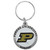 Purdue Boilermakers Carved Metal Key Chain