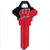 Schlage Key - Wisconsin Badgers