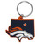 Denver Broncos Home State Flexi Key Chain