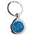 Detroit Lions Round Teardrop Key Chain