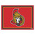 NHL - Ottawa Senators 8x10 Rug 87"x117"