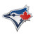 Toronto Blue Jays Embossed Color Emblem "Bluejay Head" Primary Logo