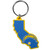 Los Angeles Chargers Home State Flexi Key Chain