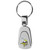 Minnesota Vikings Steel Teardop Key Chain