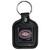 Montreal Canadiens® Square Leatherette Key Chain